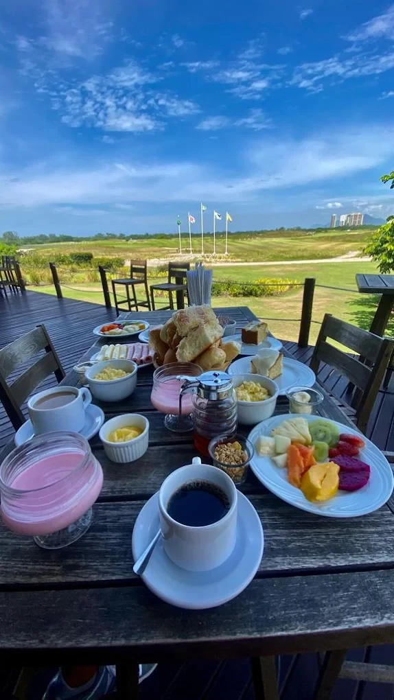 Sunset in Barra - View of the Golf Course - Image